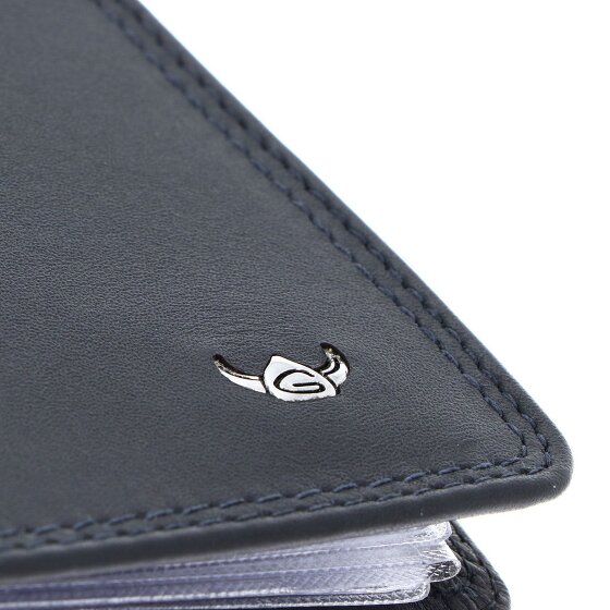 Golden Head Polo Identity Card Case RFID in pelle 9 cm
