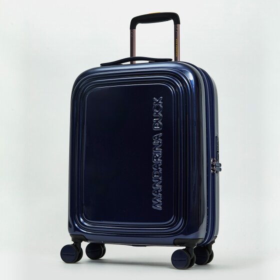 Mandarina Duck Logoduck + Metal 4 ruote Carrello S 55 cm con piega di espansione