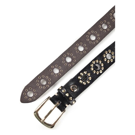 b.belt Cintura con borchie Vera Pelle