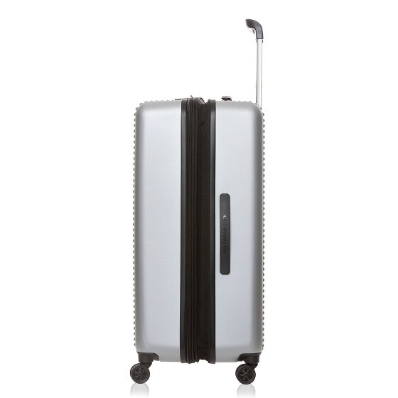 Mandarina Duck Tank Case 4 ruote Carrello L 75 cm con piega di espansione