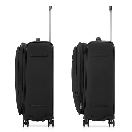 Roncato City 3.0 4 ruote Set di valigie 3 pezzi con piega di espansione