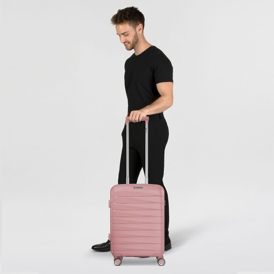 Franky London 4 ruote Carrello della cabina S 55 cm con piega di espansione