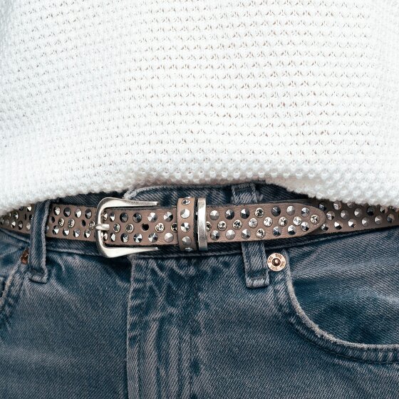 b.belt Cintura con borchie Pelle