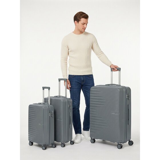 Travelite Pacific 4 ruote Set di valigie 3 pezzi