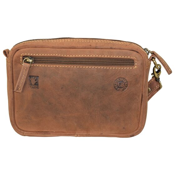 Greenburry Borsa da uomo vintage in pelle 22 cm