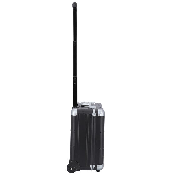 Alumaxx Trolley business da lavoro a 2 ruote in alluminio con scomparto per laptop da 37 cm