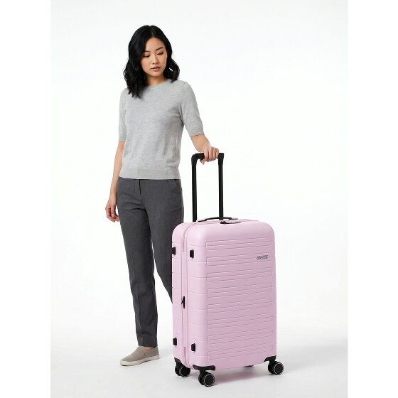 American Tourister Novastream 4 ruote Carrello 67 cm con piega di espansione