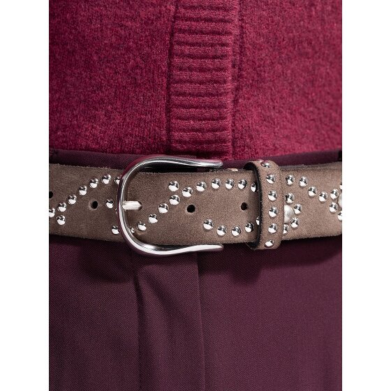 b.belt Cintura con borchie Vera Pelle