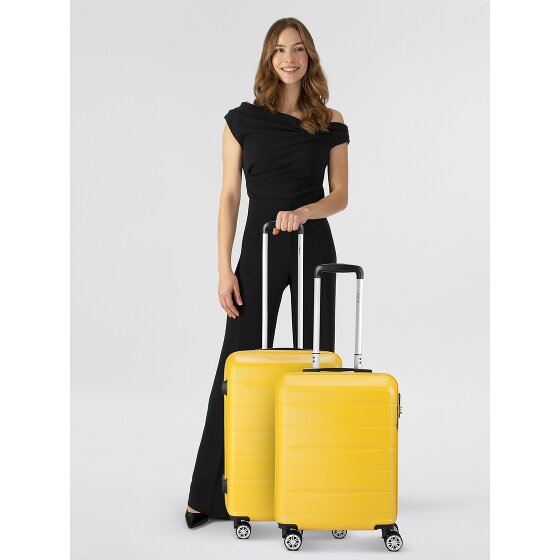 Benzi 5583 4 ruote Set di valigie 2 pezzi