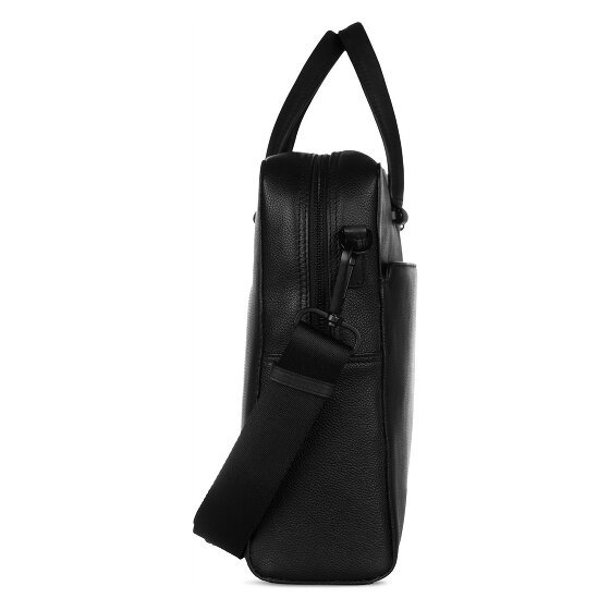 bugatti Black Valigetta Pelle 39 cm Scomparto per laptop
