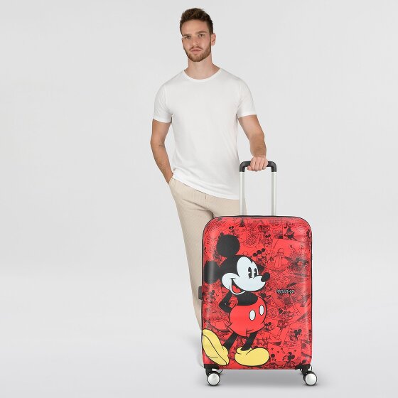 American Tourister Wavebreaker Disney 4 ruote Carrello 67 cm