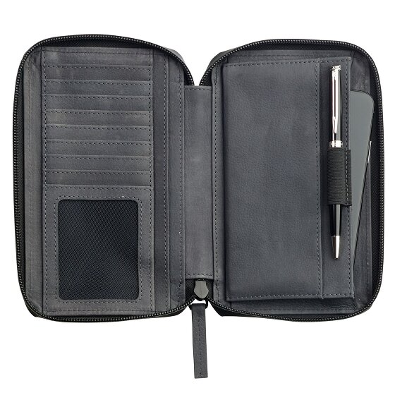 Leonhard Heyden Borsa mobile Aia in pelle 11 cm