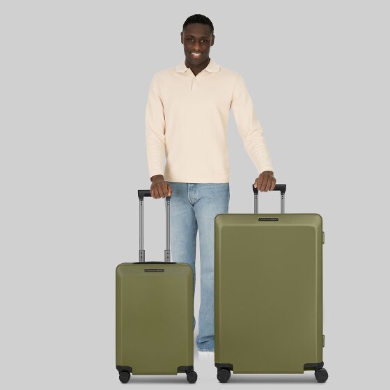 Porsche Design Voyager 4 ruote Set di valigie 2 pezzi con piega di espansione Porsche Design Voyager 4 ruote Set di valigie 2 pezzi con piega di espansione