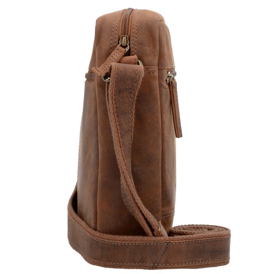 Greenland Nature Montenegro Borsa a tracolla in pelle 21 cm