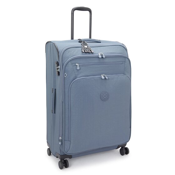 Kipling Basic New Youri Spin 4 ruote Carrello L 76 cm con piega di espansione