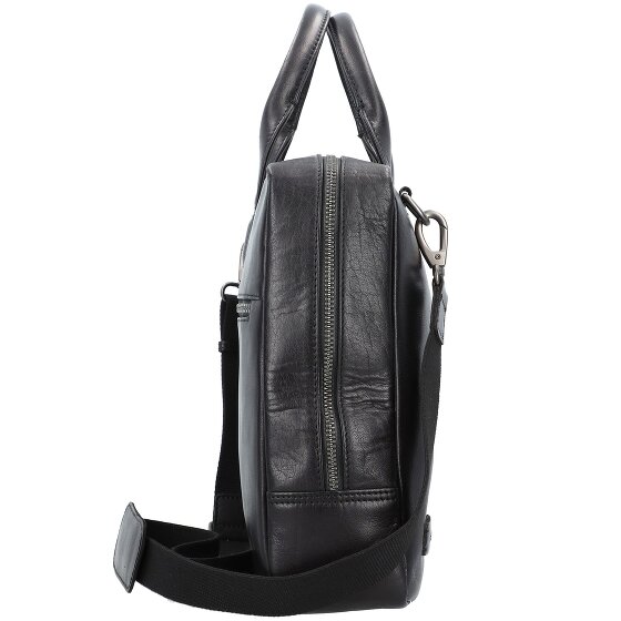 Plevier Rock Basalt Valigetta Pelle 41 cm Scomparto per laptop