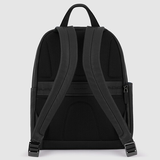 Piquadro Black Square Zaino da giorno Pelle 36 cm Scomparto per laptop