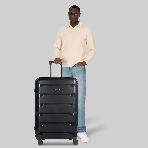 d&n South Dakota 4 ruote Carrello L 76 cm con piega di espansione