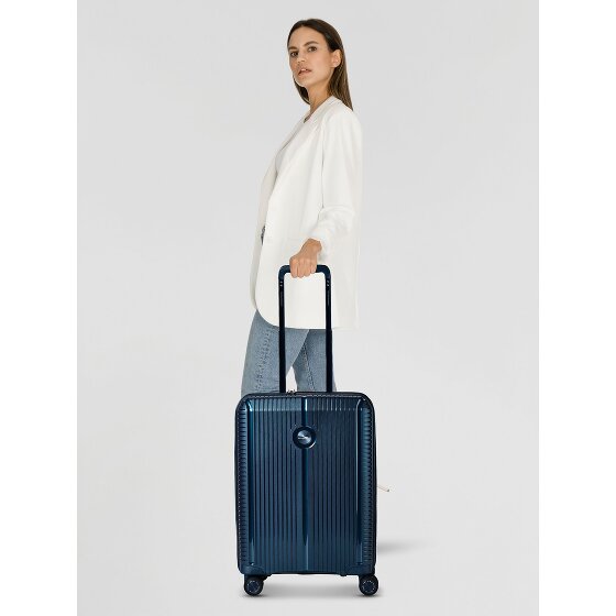 Polestream Paris 4 ruote Carrello della cabina 55 cm con piega di espansione