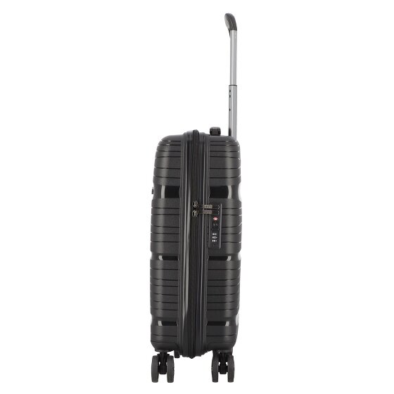d&n Travel Line 4300 4 ruote Carrello della cabina S 55 cm