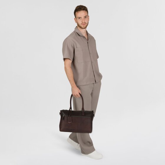 Burkely On the move Borsa shopper Pelle 40 cm Scomparto per laptop
