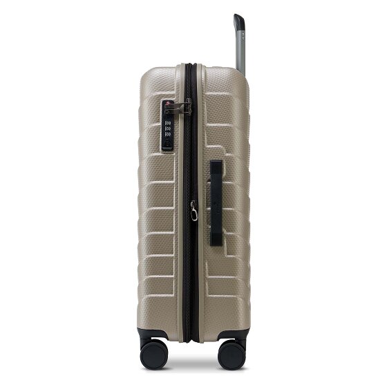 Echolac Exo 4 ruote Set di valigie 3 pezzi espandibile