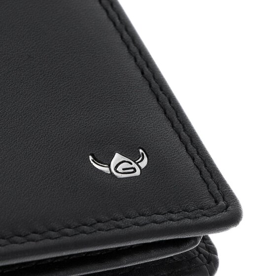 Golden Head Polo Portafoglio Protezione RFID Vera Pelle 9 cm