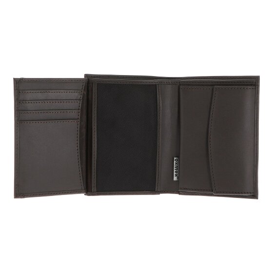 oxmox Leather Portafoglio Protezione RFID Vera Pelle 10 cm