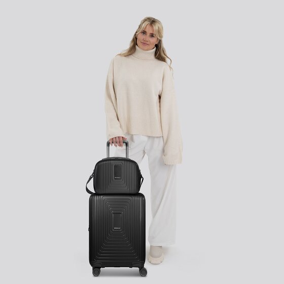 Redolz Set di valigie Essentials 14 2 pezzi trolley da cabina con piega elastica e beauty case