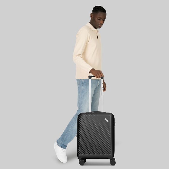 Check.In Paradise 2.0 4 ruote Carrello della cabina S 58 cm con piega di espansione
