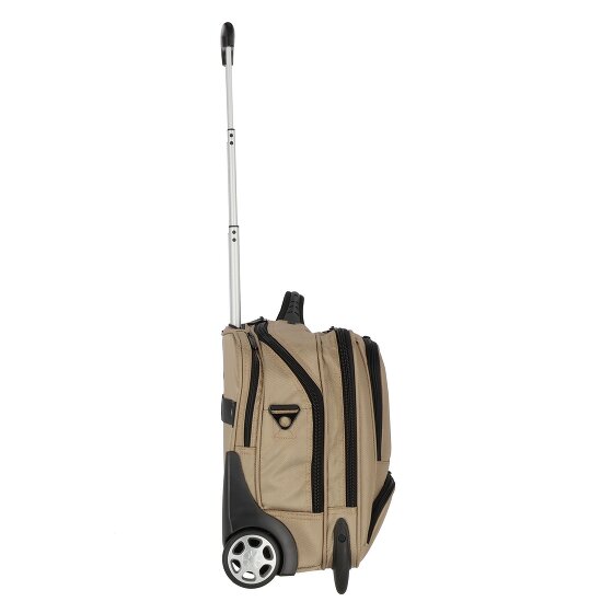 Dermata 2 ruote Carrello business 41 cm Scomparto per laptop