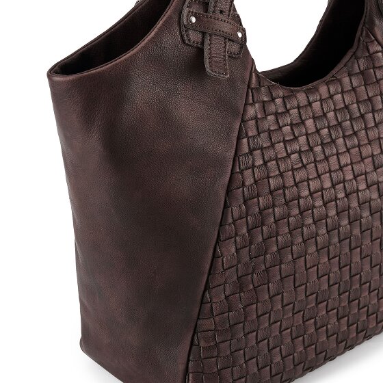 FredsBruder Calm Weave Borsa shopper Vera Pelle 45 cm