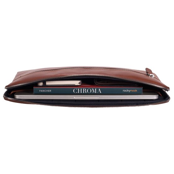 Leonhard Heyden Cambridge Laptop Sleeve in pelle 35 cm