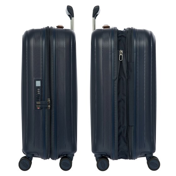 Bric's Taormina 4 ruote Carrello S 57 cm con piega di espansione