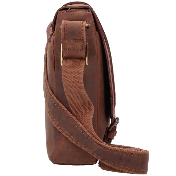 Greenland Nature Montenegro Borsa a tracolla RFID in pelle 23 cm