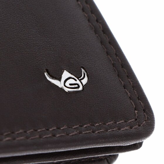 Golden Head Polo Portafoglio Protezione RFID Vera Pelle 11 cm
