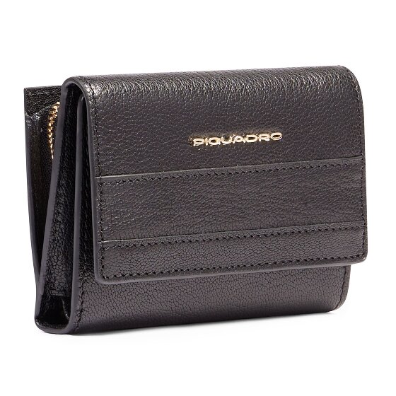 Piquadro Patricia Portafoglio Protezione RFID Vera Pelle 9 cm
