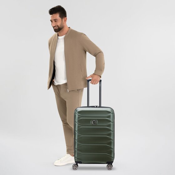 Delsey Paris Meteor 4 ruote Carrello 68 cm con piega di espansione
