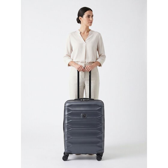 Delsey Paris Meteor 4 ruote Carrello 68 cm espandibile