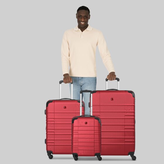 Wenger Amplar Evo 4 ruote Set di valigie 3 pezzi con piega di espansione