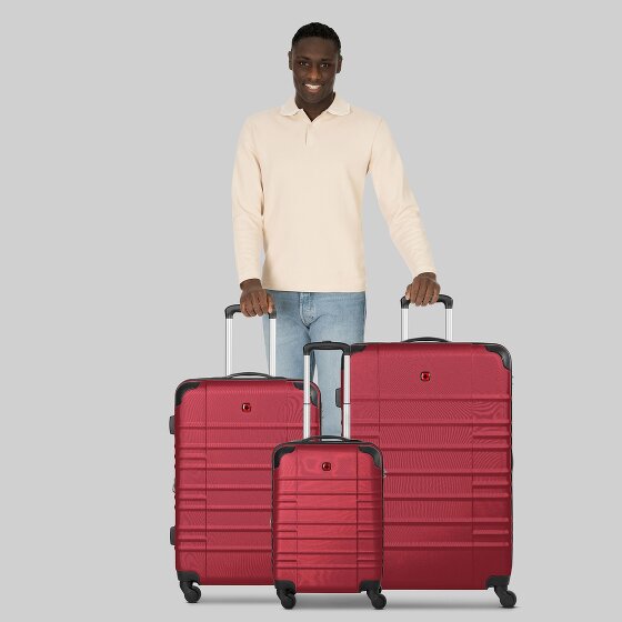 Wenger Amplar Evo 4 ruote Set di valigie 3 pezzi con piega di espansione