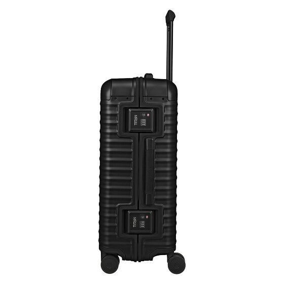 Titan Carrello Eternity a 4 ruote in Alluminio, 69 cm