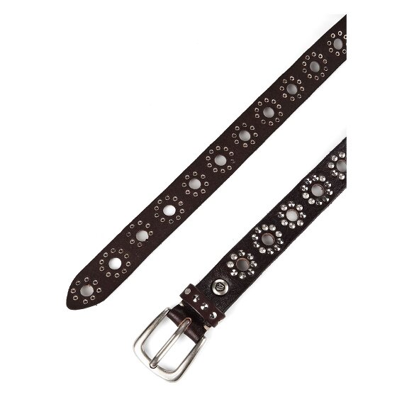 b.belt Cintura con borchie Vera Pelle