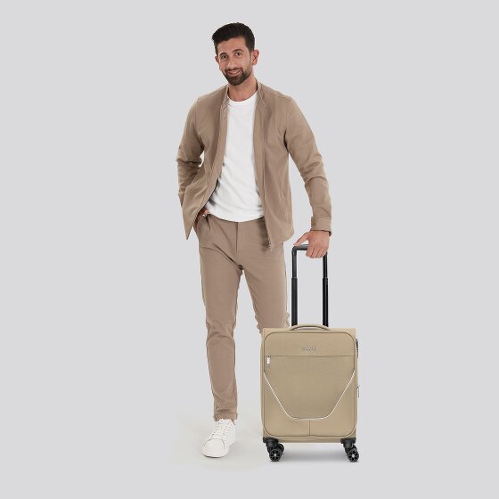 Stratic taska Trolley cabina a 4 ruote S 55 cm con piega a espansione