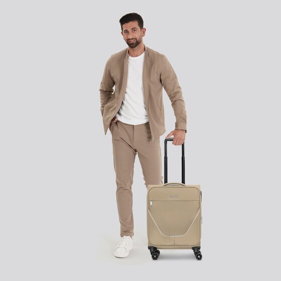 Stratic taska Trolley cabina a 4 ruote S 55 cm con piega a espansione