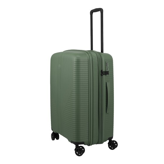 Travelite Air Stripe 4 ruote Set di valigie 3 pezzi con piega di espansione Travelite Air Stripe 4 ruote Set di valigie 3 pezzi con piega di espansione