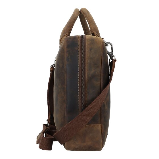 Plevier Retro Adler Valigetta Pelle 42 cm Scomparto per laptop