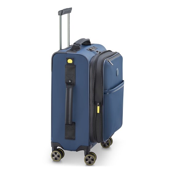 Delsey Paris Turenne Soft 4 ruote Carrello della cabina 56 cm con piega di espansione