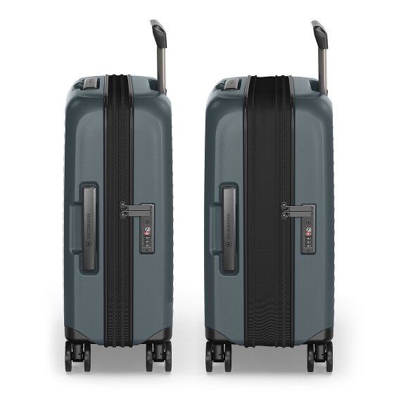 Victorinox Airox Advanced 4 ruote Carrello della cabina S 55 cm Scomparto per laptop con piega di espansione