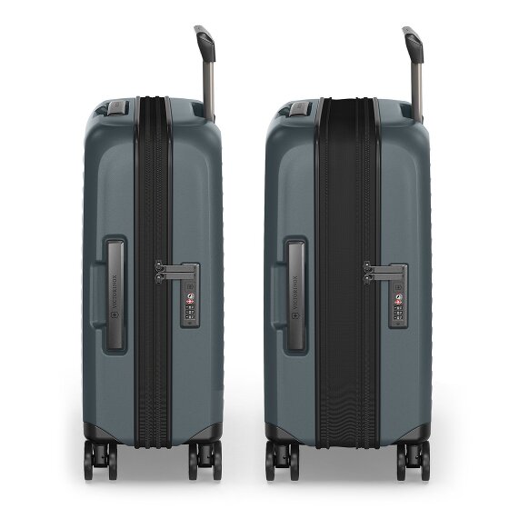 Victorinox Airox Advanced 4 ruote Carrello della cabina S 55 cm Scomparto per laptop con piega di espansione